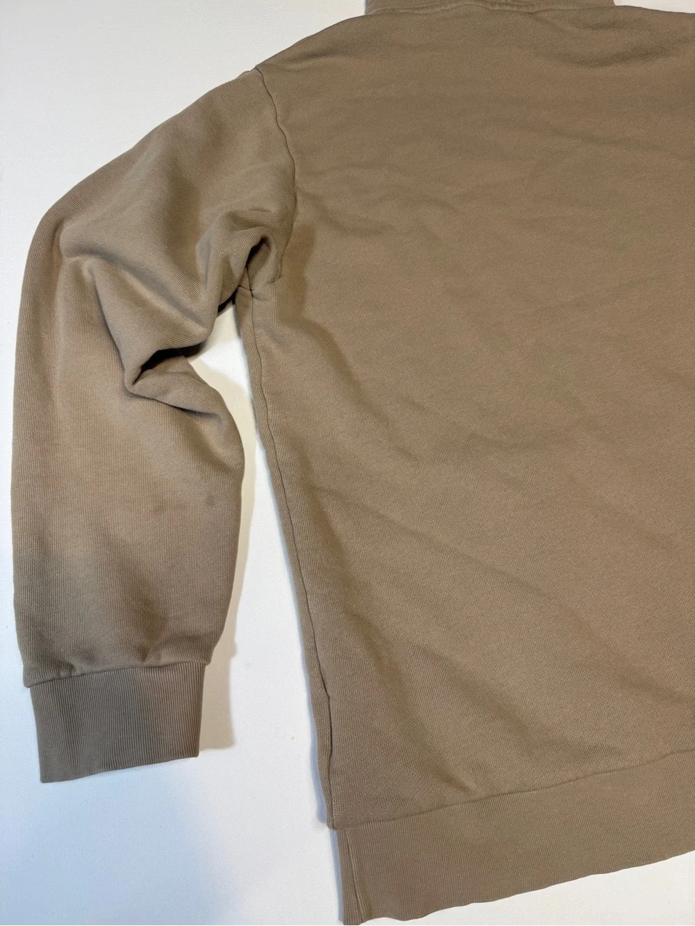 adidas Taupe Trefoil‎ Pullover Hoodie Men’s Medium